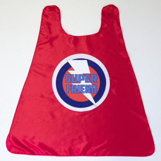 RED SUPER FRIEND CAPE